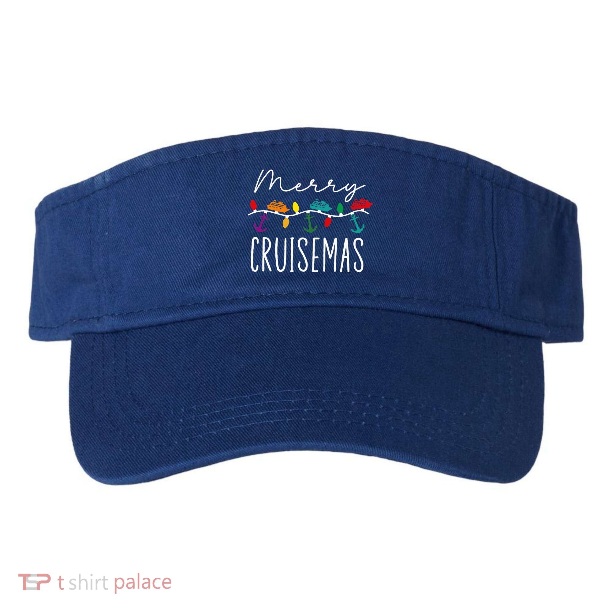 Merry Cruisemas Family Cruise Christmas Cruisin Crew  Visor