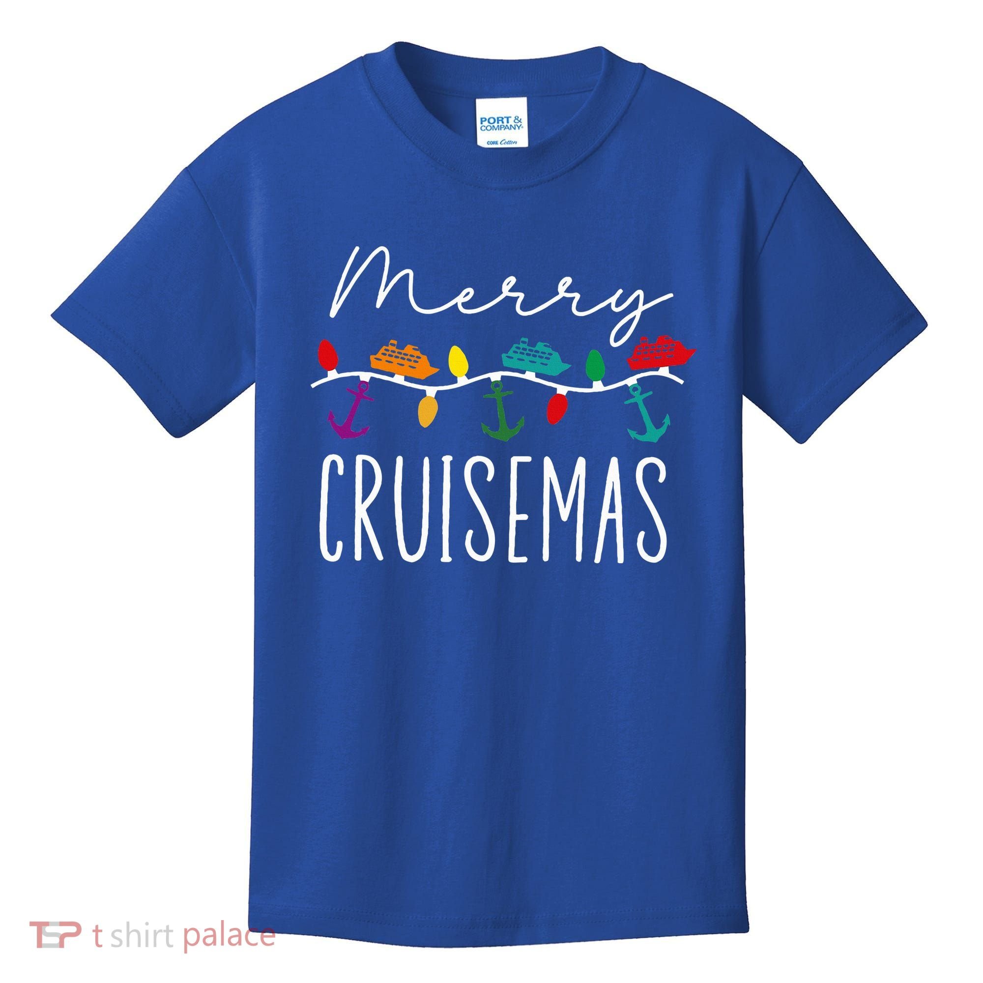 Merry Cruisemas Family Cruise Christmas Cruisin Crew  Kids T-Shirt