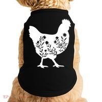 Mama Chicken Floral Mom Lover Mother Grandma Doggie Tank thumb 0