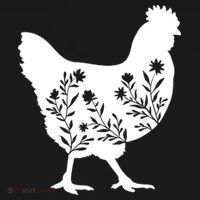 Mama Chicken Floral Mom Lover Mother Grandma Apron thumb 3
