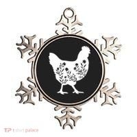 Mama Chicken Floral Mom Lover Mother Grandma Ornament thumb 0