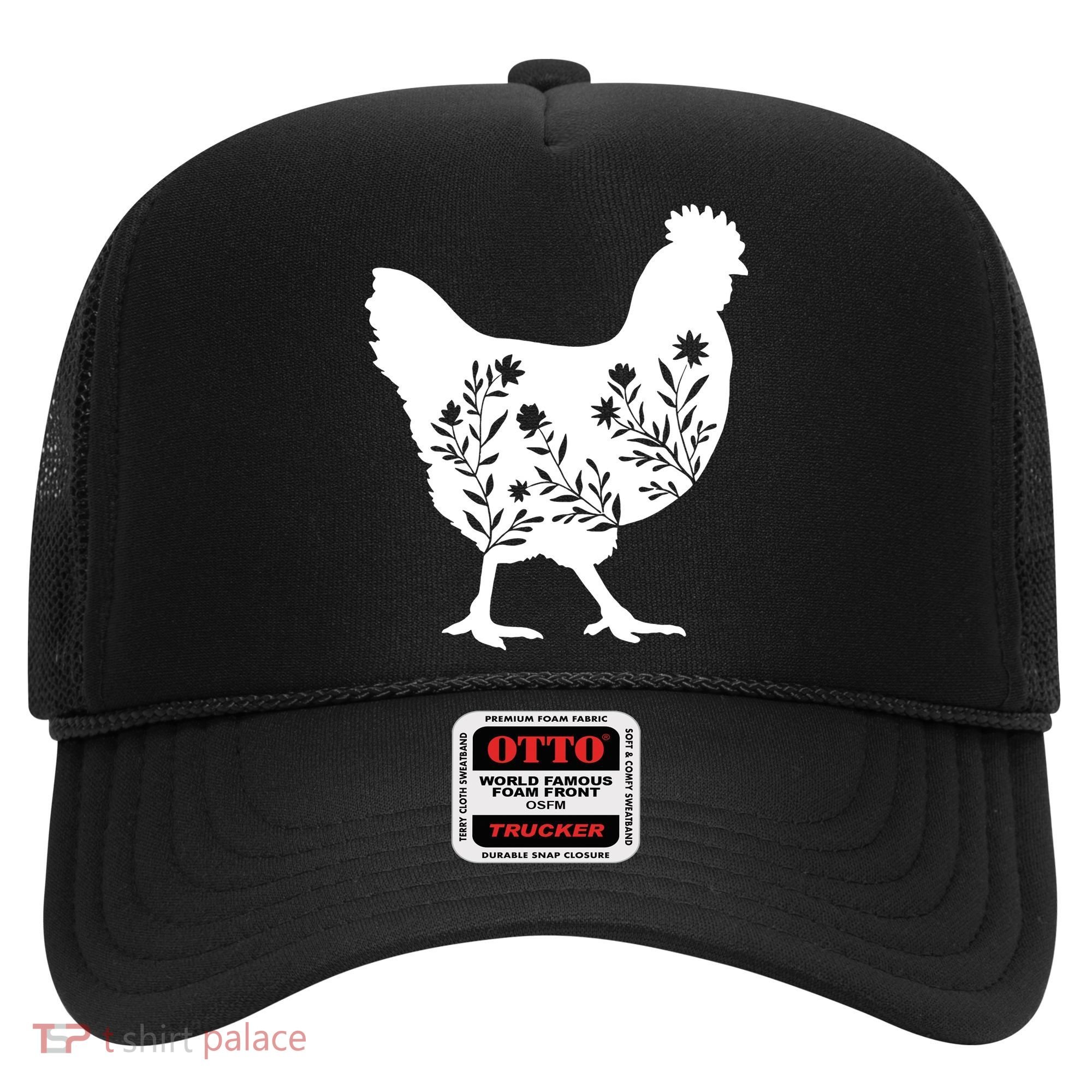 Mama Chicken Floral Mom Lover Mother Grandma Hat