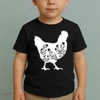 Mama Chicken Floral Mom Lover Mother Grandma Toddler T-Shirt thumb 2