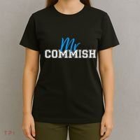 Mr Commish Fantasy Football Commissioner T-Shirt thumb 4
