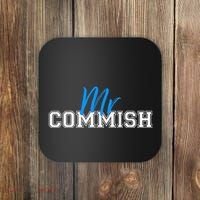 Mr Commish Fantasy Football Commissioner Coaster thumb 0
