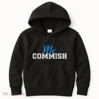 Mr Commish Fantasy Football Commissioner Kids Hoodie thumb 0