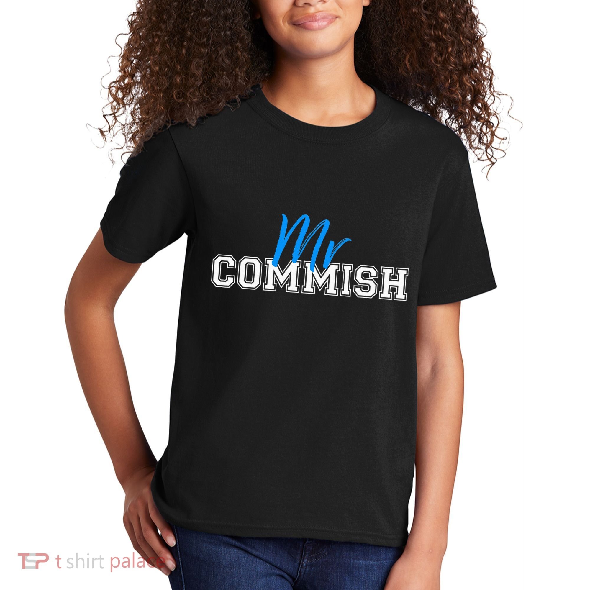 Mr Commish Fantasy Football Commissioner Kids T-Shirt