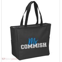 Mr Commish Fantasy Football Commissioner Tote Bag thumb 2