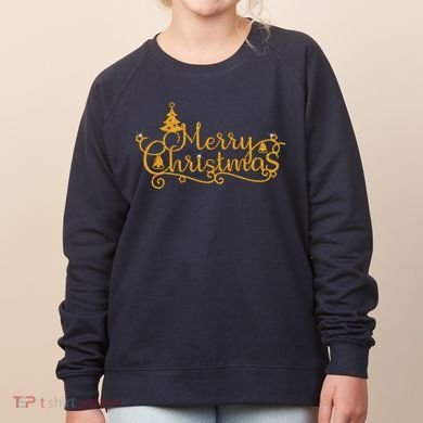 Merry Christmas Festive Holiday Women's Sweatshirt