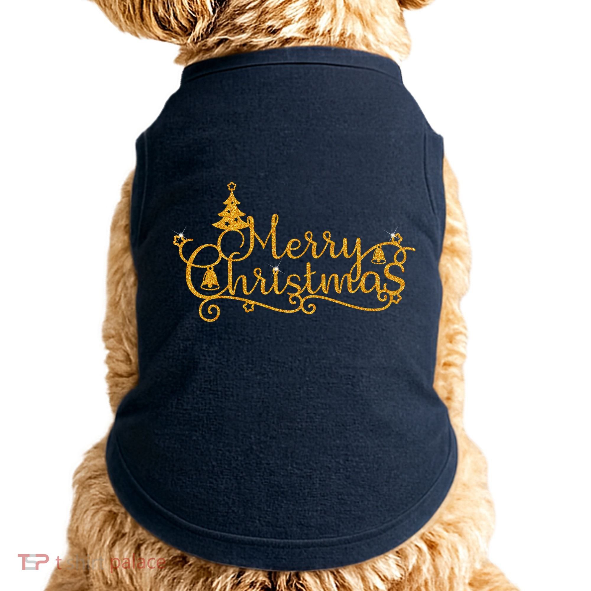 Merry Christmas Festive Holiday Doggie Tank