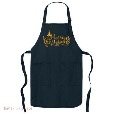 Merry Christmas Festive Holiday Apron