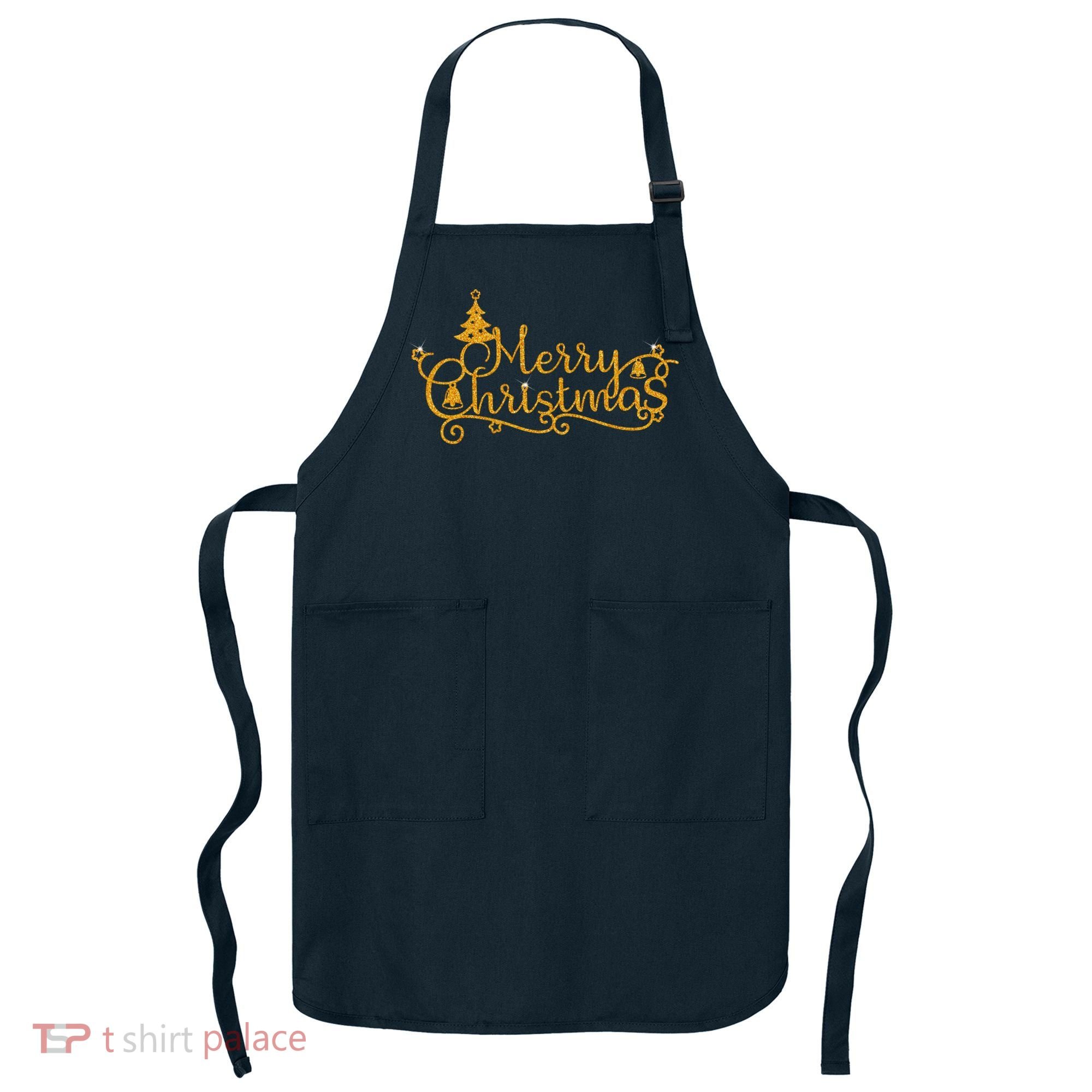 Merry Christmas Festive Holiday Apron