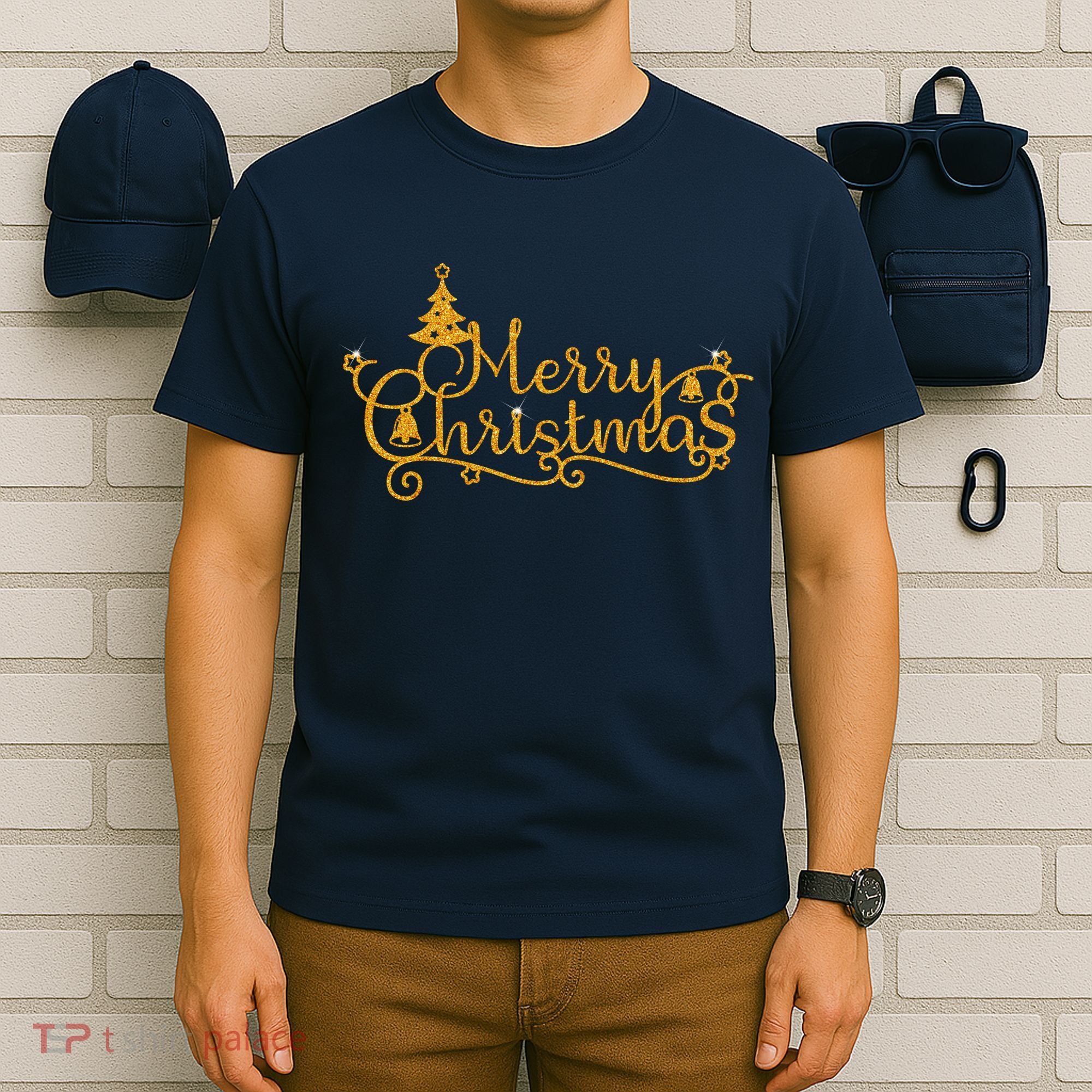 Merry Christmas Festive Holiday T-Shirt