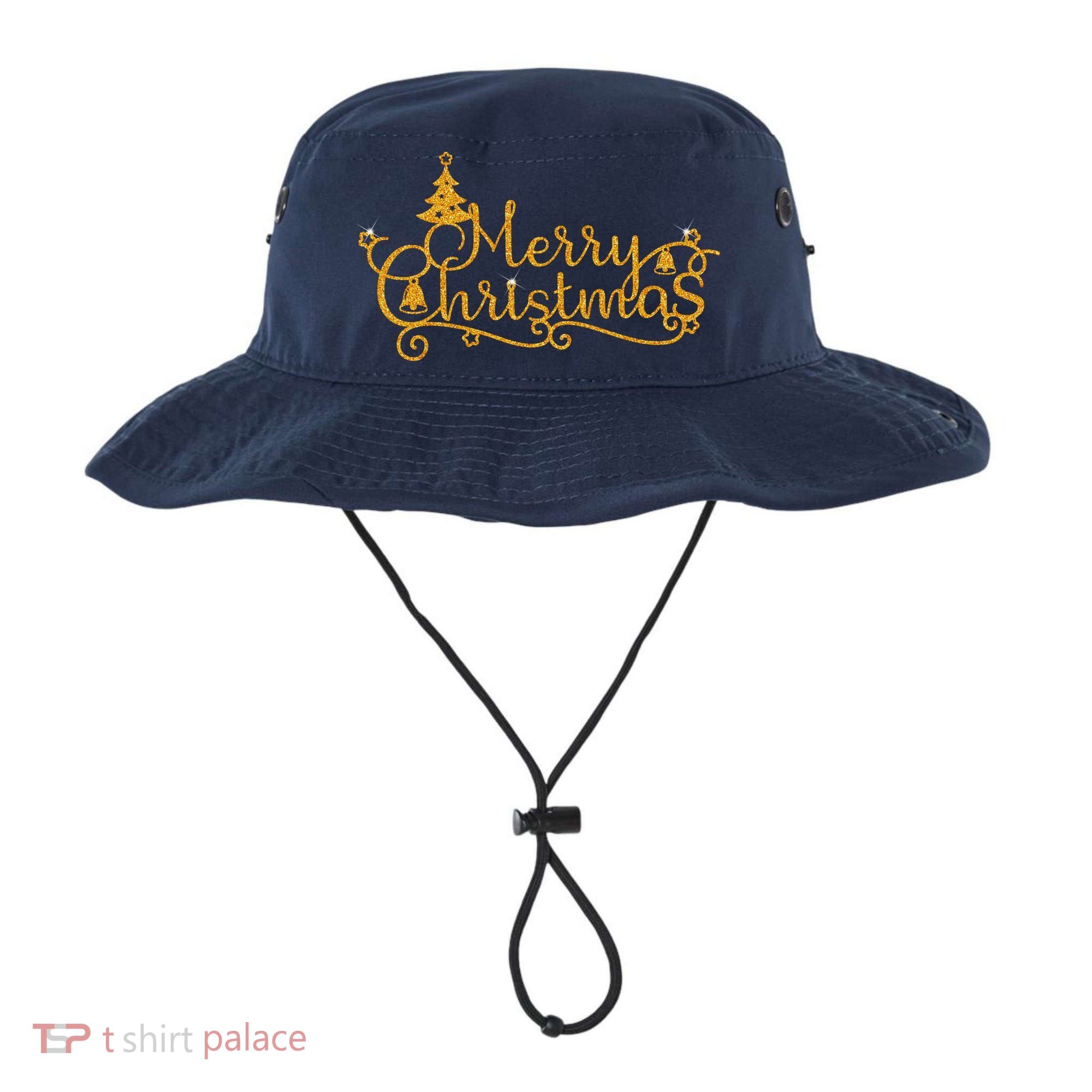 Merry Christmas Festive Holiday Bucket Hat