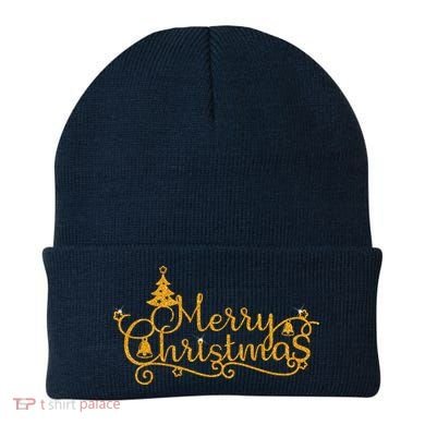 Merry Christmas Festive Holiday Beanie