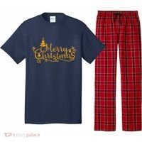 Merry Christmas Festive Holiday Pajama Set thumb 0