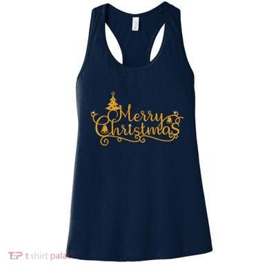 Merry Christmas Festive Holiday Women's Tank Top