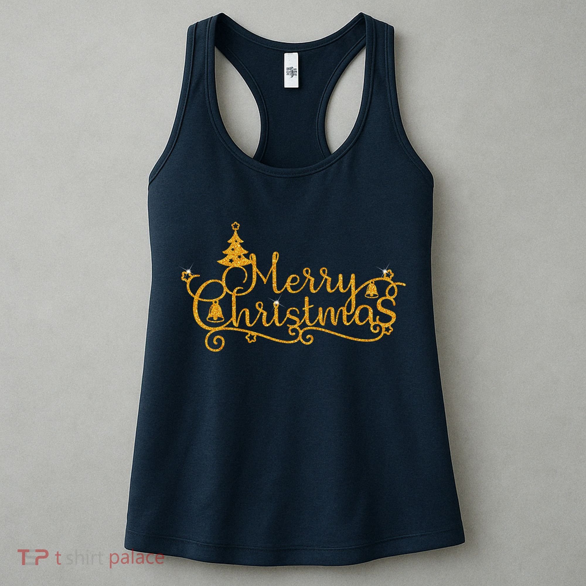 Merry Christmas Festive Holiday Women's Tank Top