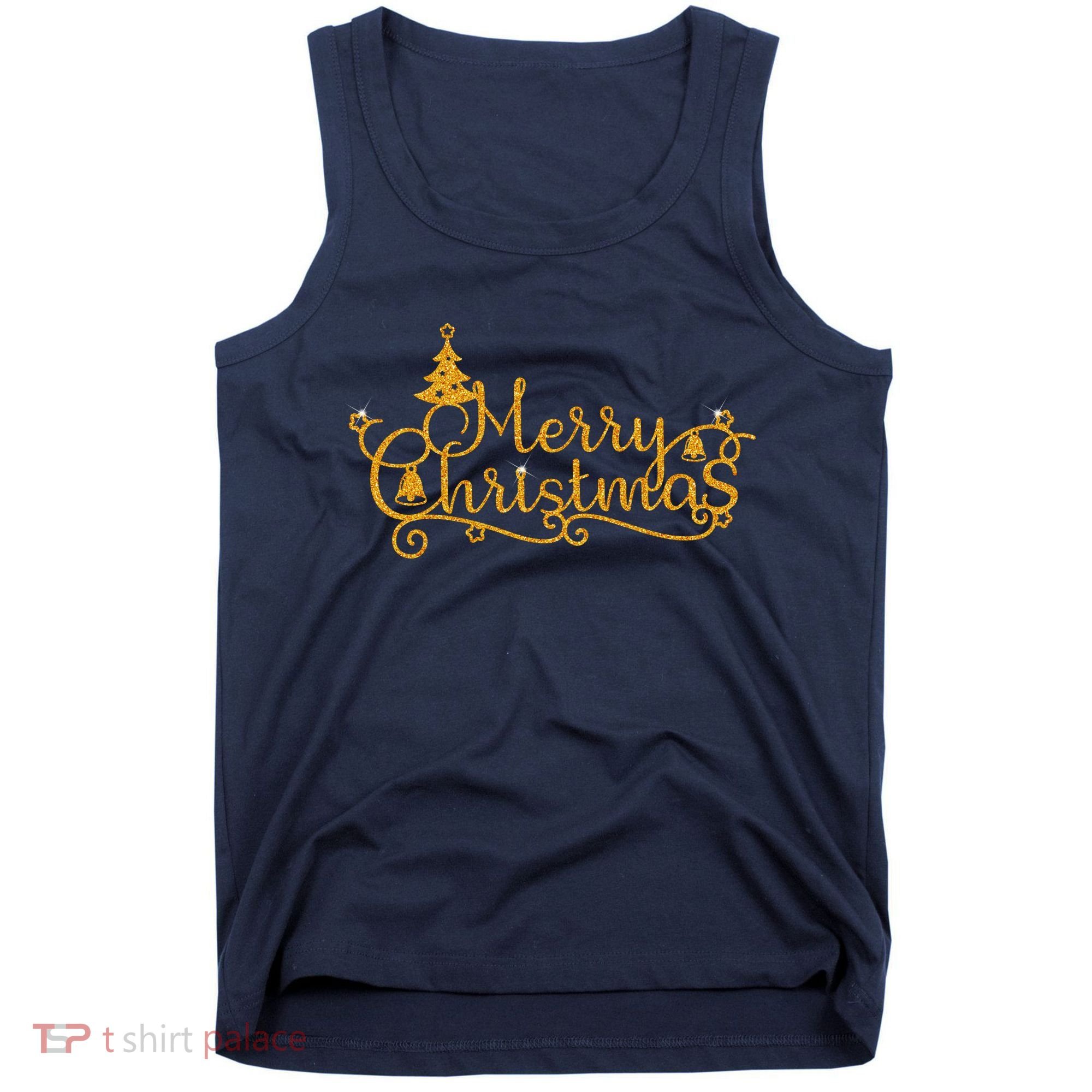 Merry Christmas Festive Holiday Tank Top
