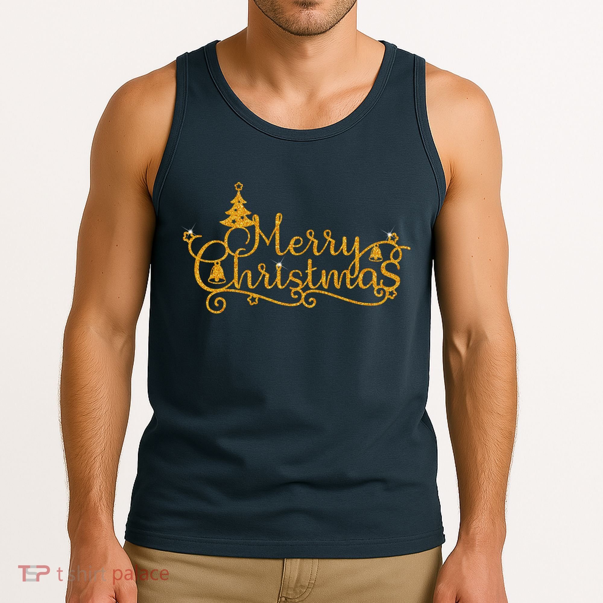 Merry Christmas Festive Holiday Tank Top