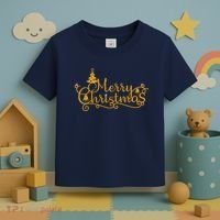 Merry Christmas Festive Holiday Toddler T-Shirt thumb 3