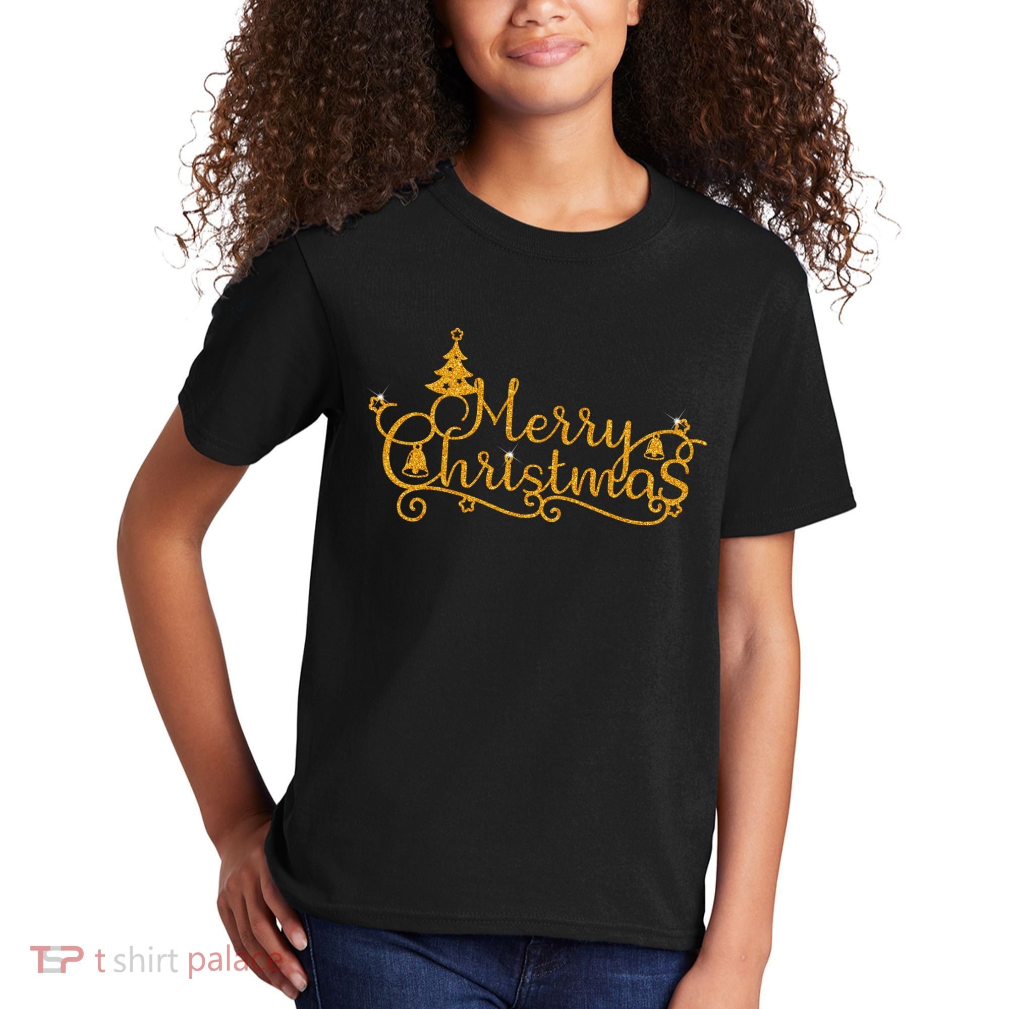 Merry Christmas Festive Holiday Kids T-Shirt