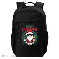 Merry Christmas Funny Santa Claus Red Costume Hat Great Gift Backpack thumb 0