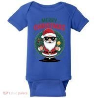 Merry Christmas Funny Santa Claus Red Costume Hat Great Gift Baby Bodysuit thumb 0