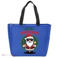 Merry Christmas Funny Santa Claus Red Costume Hat Great Gift Tote Bag thumb 0