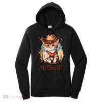 Meowdy Cat Funny Howdy Meme Western Cowboy Kitten Women's Hoodie thumb 0