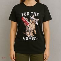 Milk Cat For The Homies Lover T-Shirt thumb 4