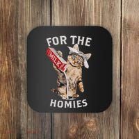 Milk Cat For The Homies Lover Coaster thumb 0