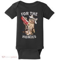 Milk Cat For The Homies Lover Baby Bodysuit thumb 0
