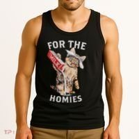 Milk Cat For The Homies Lover Tank Top thumb 3