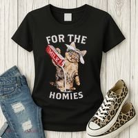 Milk Cat For The Homies Lover Women's T-Shirt thumb 3