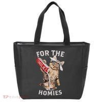 Milk Cat For The Homies Lover Tote Bag thumb 0