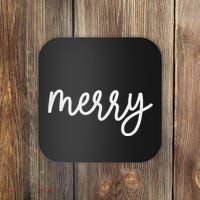 Merry Christmas Festive Family Matching Coaster thumb 0