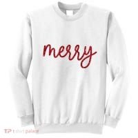 Merry Christmas Festive Family Matching Sweatshirt thumb 0
