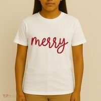 Merry Christmas Festive Family Matching T-Shirt thumb 4