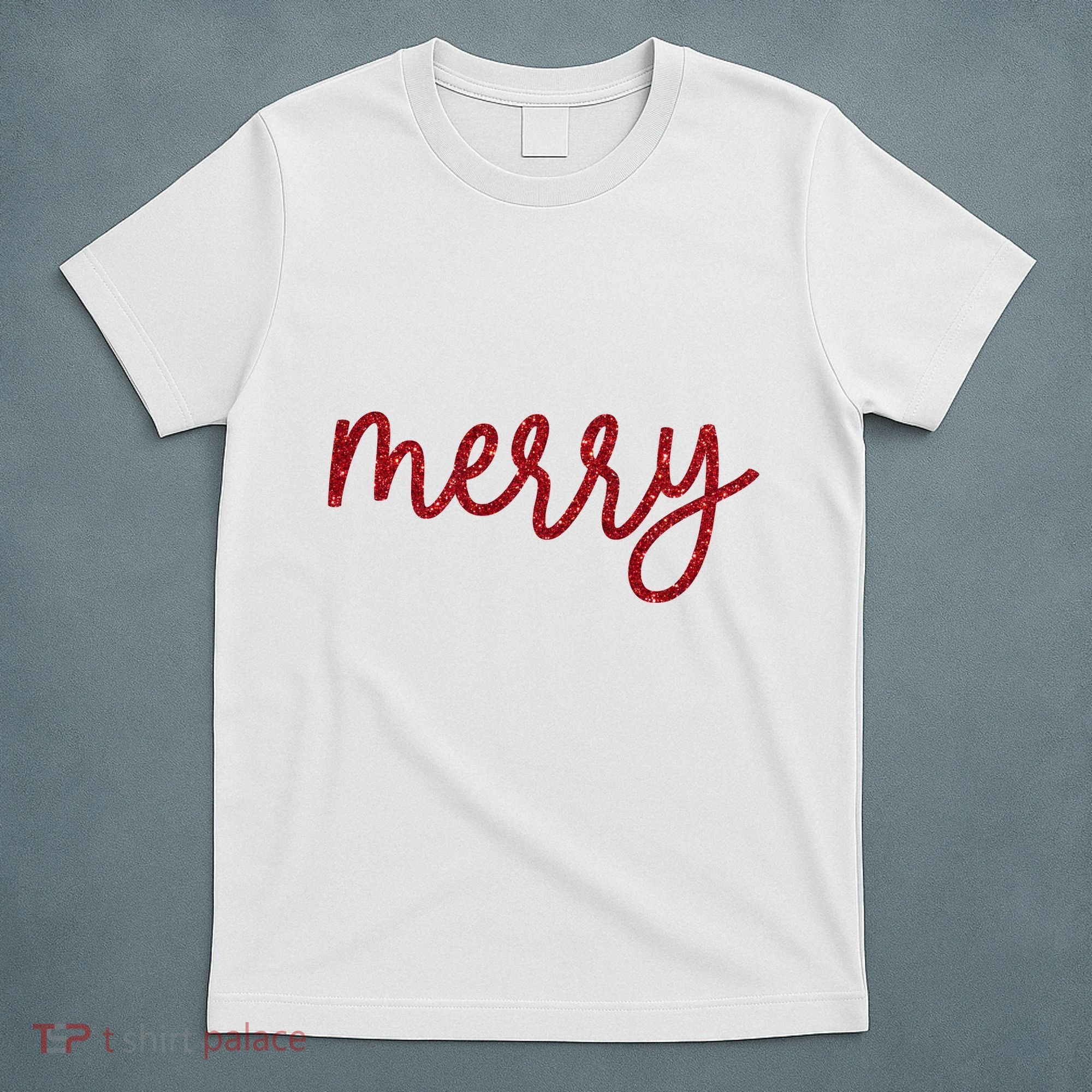 Merry Christmas Festive Family Matching T-Shirt