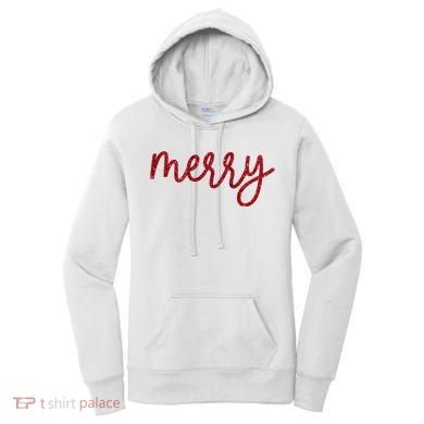 Merry Christmas Festive Family Matching Women's Hoodie