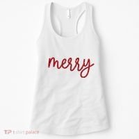 Merry Christmas Festive Family Matching Women's Tank Top thumb 0