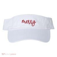 Merry Christmas Festive Family Matching Visor thumb 0