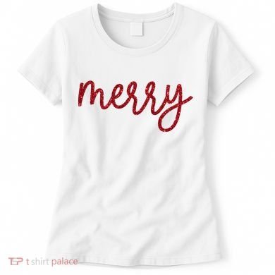 Merry Christmas Festive Family Matching Women's T-Shirt