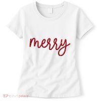 Merry Christmas Festive Family Matching Women's T-Shirt thumb 0