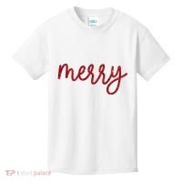 Merry Christmas Festive Family Matching Kids T-Shirt thumb 0