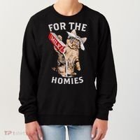 Milk Cat For The Homies Women's Sweatshirt thumb 0