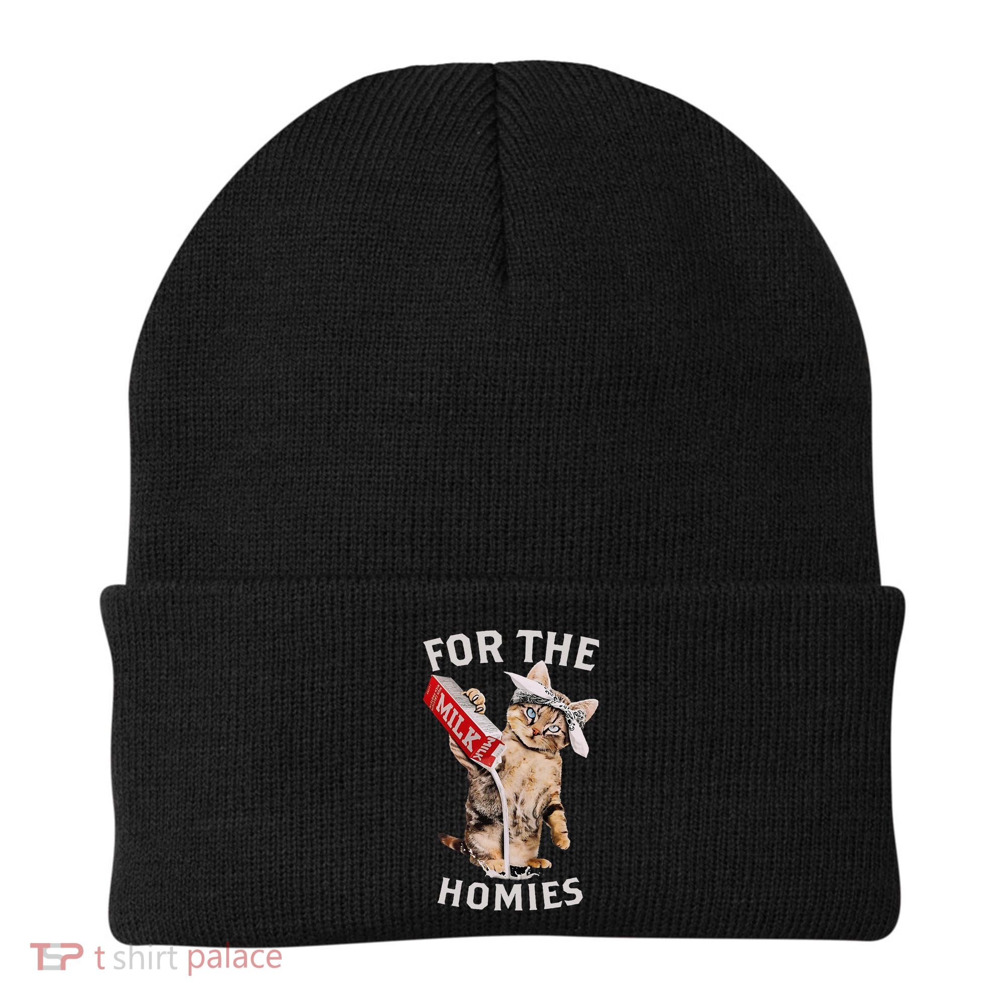 Milk Cat For The Homies Beanie