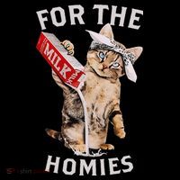 Milk Cat For The Homies Women's Hoodie thumb 2