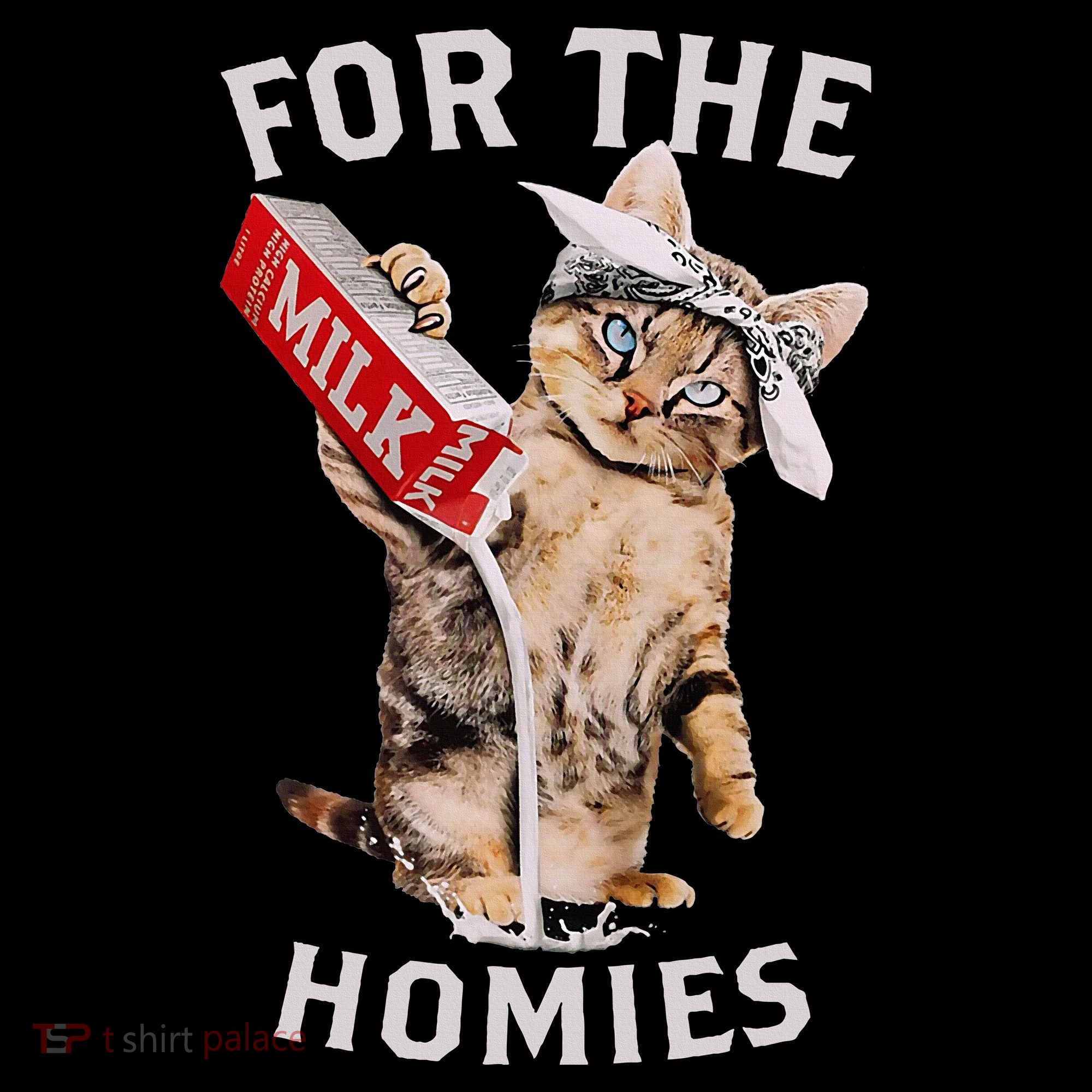 Milk Cat For The Homies Women's Hoodie